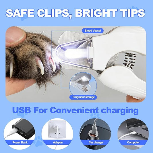LED Pet Nail Care Kit