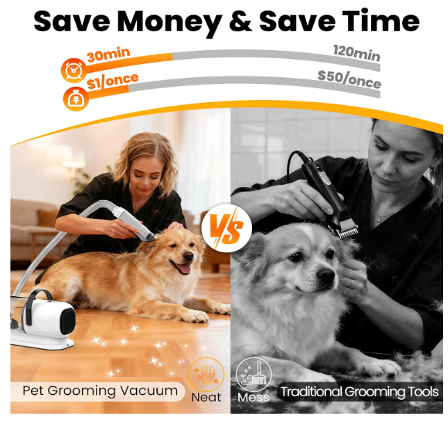 Pet Grooming Vacuum Pro
